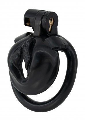 Sissy Trainer Cock Lock X-Short Black