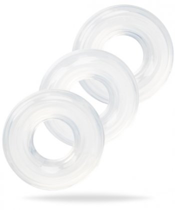3 Silicone Stacker Rings
