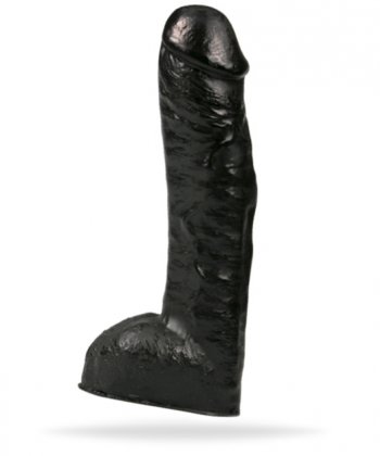 All Black Realistic Dildo 29 cm