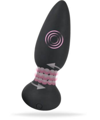 Black Velvet Rotating Plug