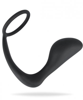 Black Velvets Silicone Ring & Plug