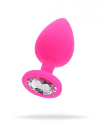 Diamond Booty Jewel Large Pink