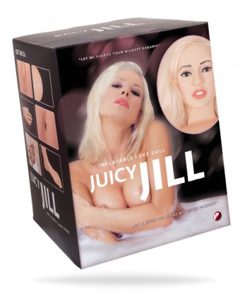 Juicy Jill Love Doll - Uppblåsbar sexdocka med blont hår