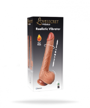 Lovesecret - Appstyrd realistisk vibrator med thrust & värme
