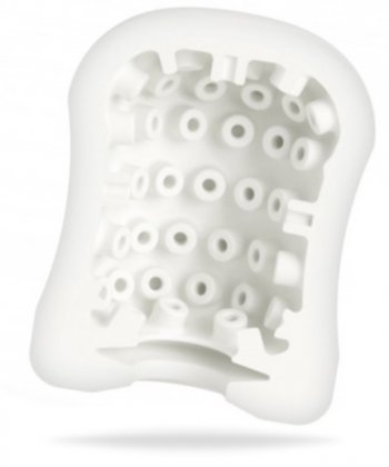 Supermjuk lösvagina med en prickig textur på insidan. Tillverkad av högkvalitativ TPE. Elastisk design och enkel at använda.