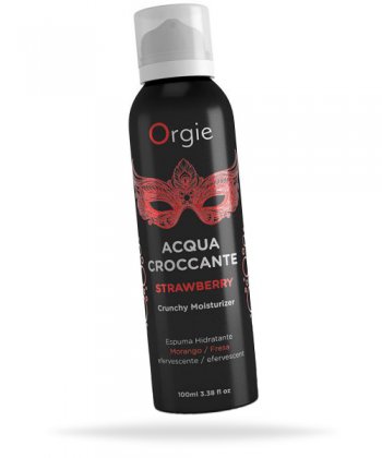 Orgie Acqua Croccante Jordgubb - Massageskum med jordgubbsdoft