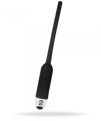 Silikon Dilator Vibrator Straight - Vibrerade dilator för urinrörer