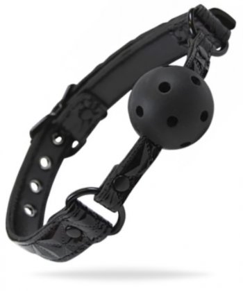 Sinful Black Ball Gag