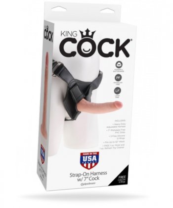 Strap-On Harness 7 Inch Cock