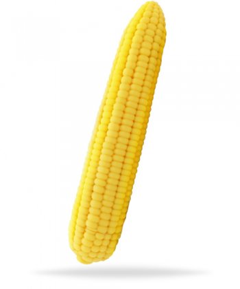 The Corn Cob - 10 Speed Vibrating Veggie - Uppladdningsbar gul vibrator i form av grönsak