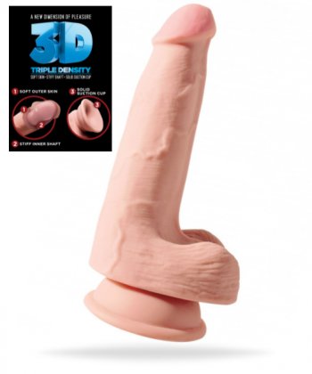Realistisk dildo med en revolutionerande och ny teknik. Stark sugkopp och högkvalitativt material som känns verkligt.
