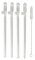 Glass Drinking Straw Willy 4-Pack