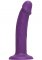 Purple Harness Dong Vibrating Silicone 19.5 cm
