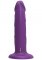 Purple Harness Dong Vibrating Silicone 19.5 cm