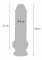 Get Real 25cm Extra Thick Dildo