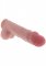 Deluxe Dual Density Thick Dildo TPE 34.5 cm