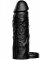 Penis Sleeve Liquid Silicone Ring 15 cm Black