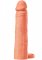 Penis Sleeve Liquid Silicone Ring 20 cm Beige
