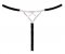 Seductive Crotchless Rhinestone String