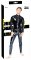 Vinyl Zipper Jumpsuit