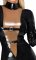 Latex BDSM Cut-Out Dress