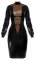 Latex BDSM Cut-Out Dress