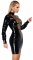 Latex BDSM Cut-Out Dress