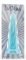 Fantasia dildo Siren turquoise