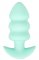 Vibrating Wavy Mini Butt Plug
