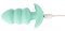 Vibrating Wavy Mini Butt Plug