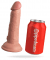 6 Vibrating + Dual Density Silicone Cock