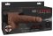 7.5" Hollow Squirting Strap-on with Balls