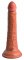 7“ Dual Density Silicone Cock