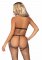 Keyhole Top, String and Crotchless Tights