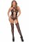 Lace Halter Teddy with Stockings