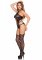 Lace Halter Teddy with Stockings