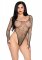 High-Cut Industrial Net Bodysuit