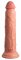9 Vibrating + Dual Density Silicone Cock with Remote