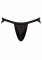 Black Matte Strappy Ring Jock