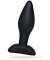 Black Velvet Silicone Butt Plug