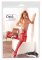 Cottelli Hold-up Stockings Red