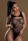 Daring Intimates Naughty Whispers Highwaist Bodysuit With Ch