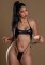 Daring Intimates Naughty Whispers Wetlook Bodysuit With Halt