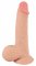 Dildo with Movable Skin 19 cm