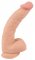 Dildo with Movable Skin 25 cm