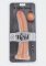 Realistisk dildo tillverkad av högkvalitativ och skön TPE. Stark sugkopp i basen. Flexibelt skaft och realistisk design.