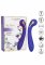 Lila vibrator med 7 vibrationer och 5 e-stim funktioner. Uppladdningsbar, vattentät, lätt böjt skaft. Enkel att använda.