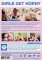 Girl-Girl Hardcore: Girls Get Horny