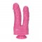 Romolo and Remo Double Dildo Pink