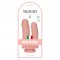 Caino and Abele Double Dildo - Beige